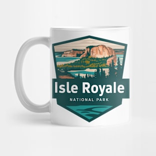 National Park Isle Royale Michigan Mug